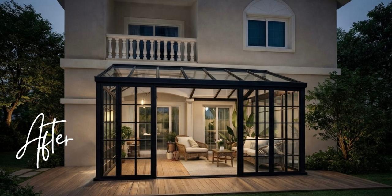 Renovated Sunroom with exquisite feel